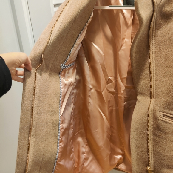 J.Crew Italian stadium wool coat - Picture 3 of 4